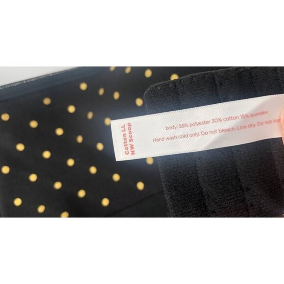 Cacique Lane Bryant Cotton Scoop Neck Lightly Lined No-Wire Bra Polka Dot 46C - Picture 11 of 11